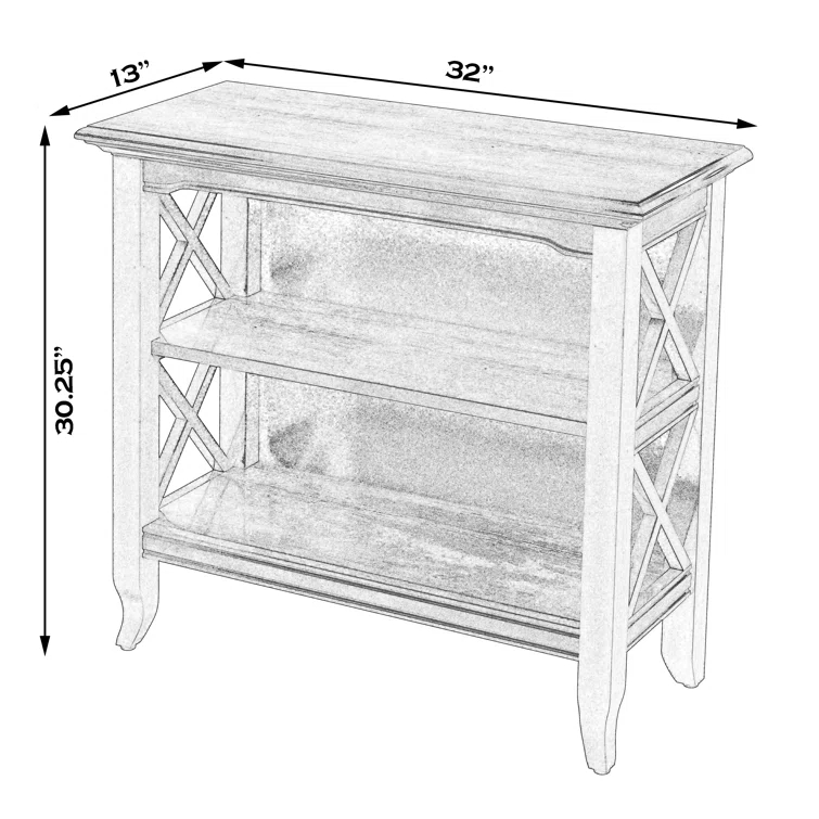 Butler Newport 32"W 2 Shelf Bookcase & Reviews | Perigold