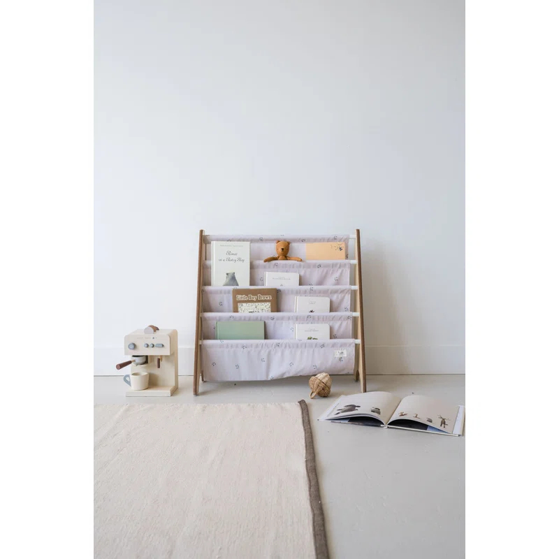 3 Sprouts 3 Sprouts - Book Shelf - Kids Book Rack Organizer  - Baby Room Bookcase