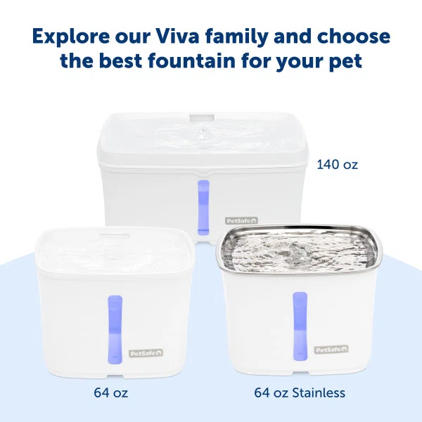 PetSafe PetSafe Viva Pet Fountain, Plastic Tray