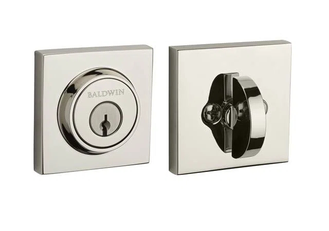 Contemporary Single Cylinder Deadbolt with Smartkey