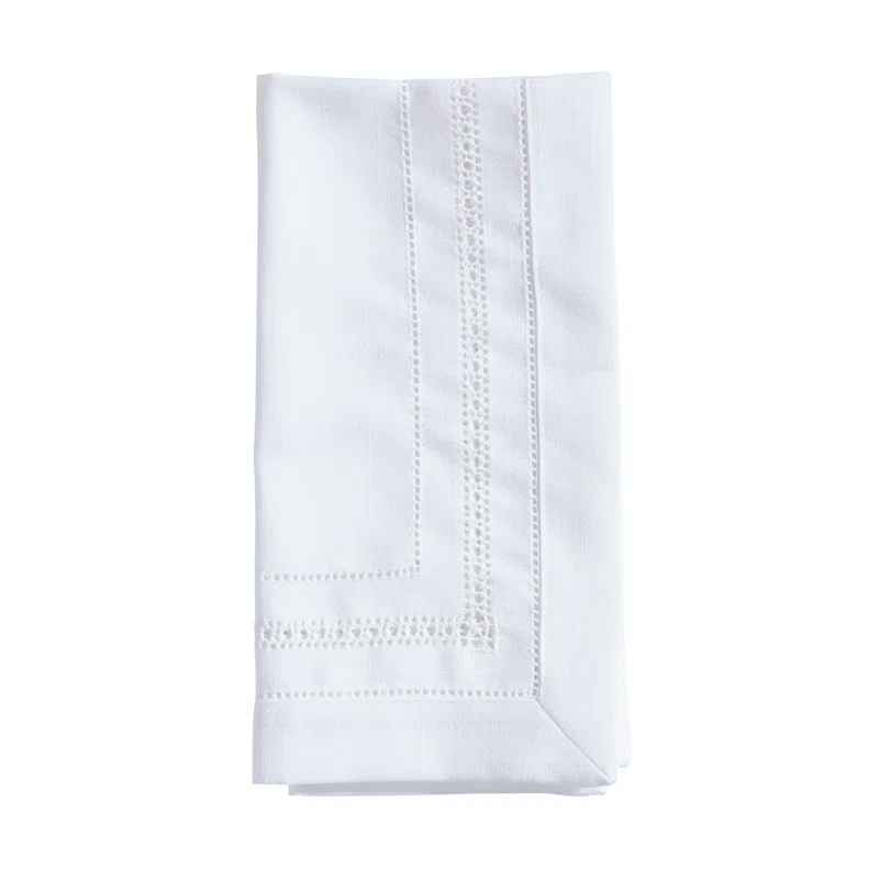 Saro Galucia Collection Polyester Rectangle Napkin (Set of 12)
