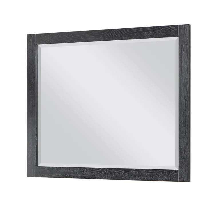 Altair Ivy Wood Flat Wall Mirror