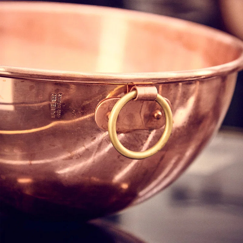 Mauviel Mauviel M'PASSION Egg White Beating Bowl With Ring, 5-Qt