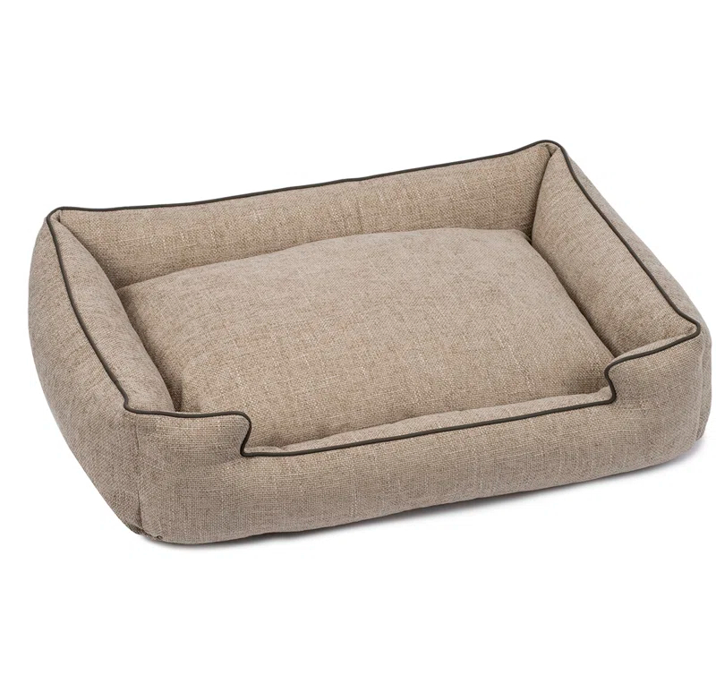 Jax & Bones Striped Polyester Pet Bed