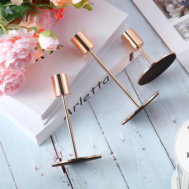Everly Quinn 15 Pcs Candle Holders Set