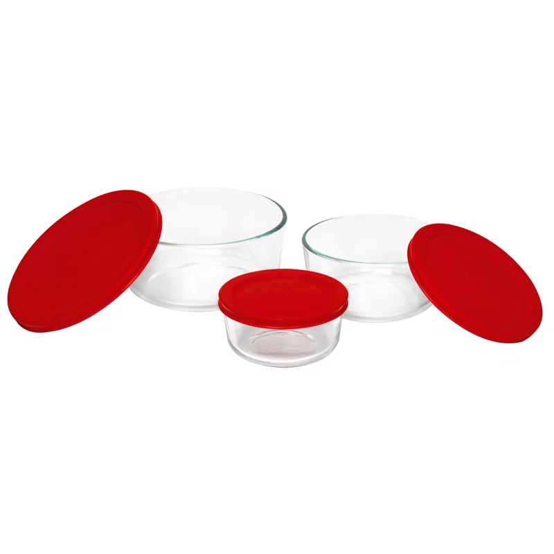 Pyrex Storage Plus Dish 3 Container Food Storage Set