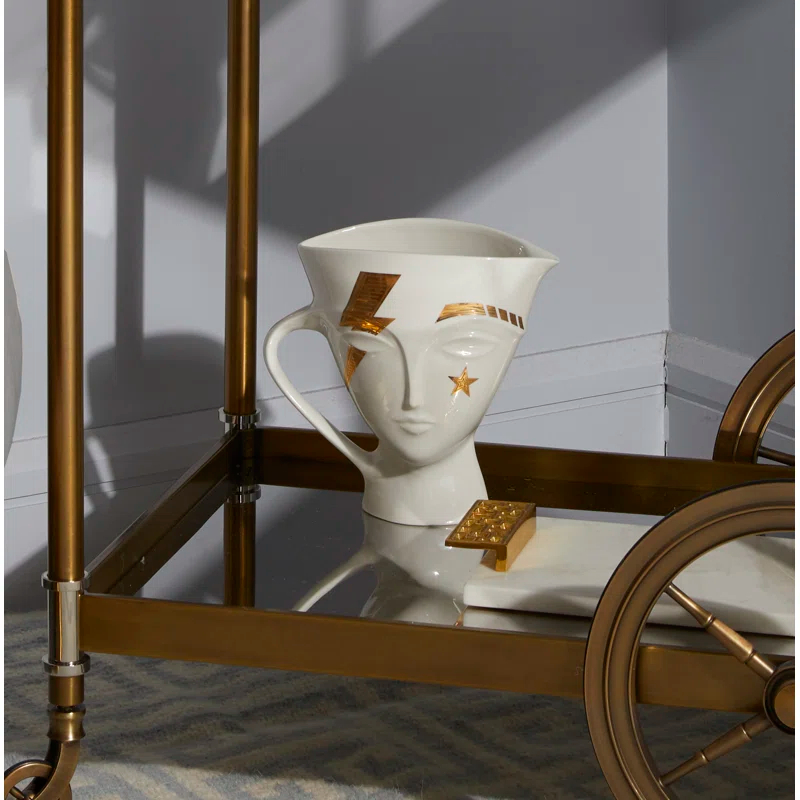 Jonathan Adler Gilded Muse Giuliette Pitcher