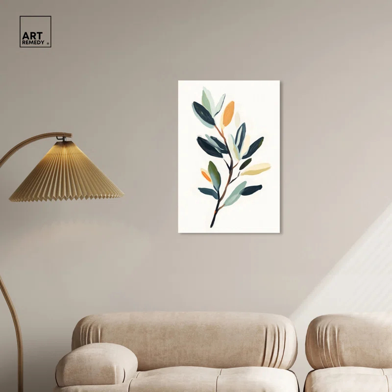 Art Remedy Prismatic Grove I Canvas Retro Poster Art by Art Remedy