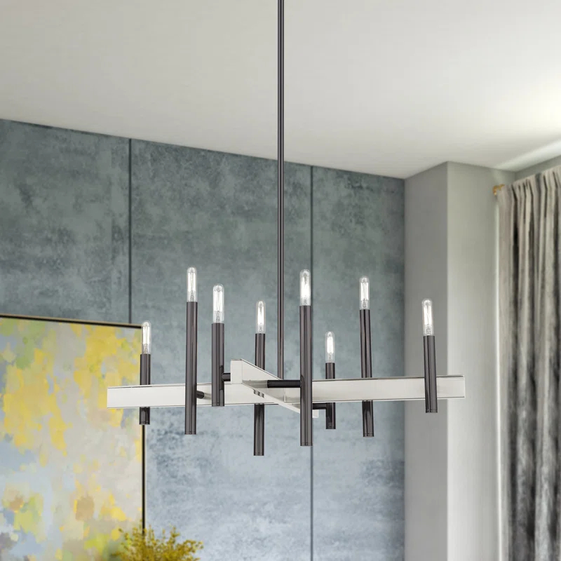 Wade Logan® Oiti 8 - Light Dimmable Chandelier