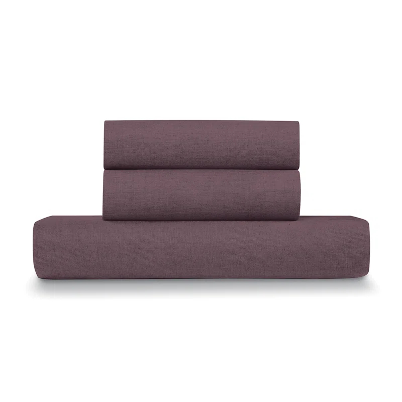 Ella Jayne Home French Linen Cotton 3-Piece Duvet Cover Set