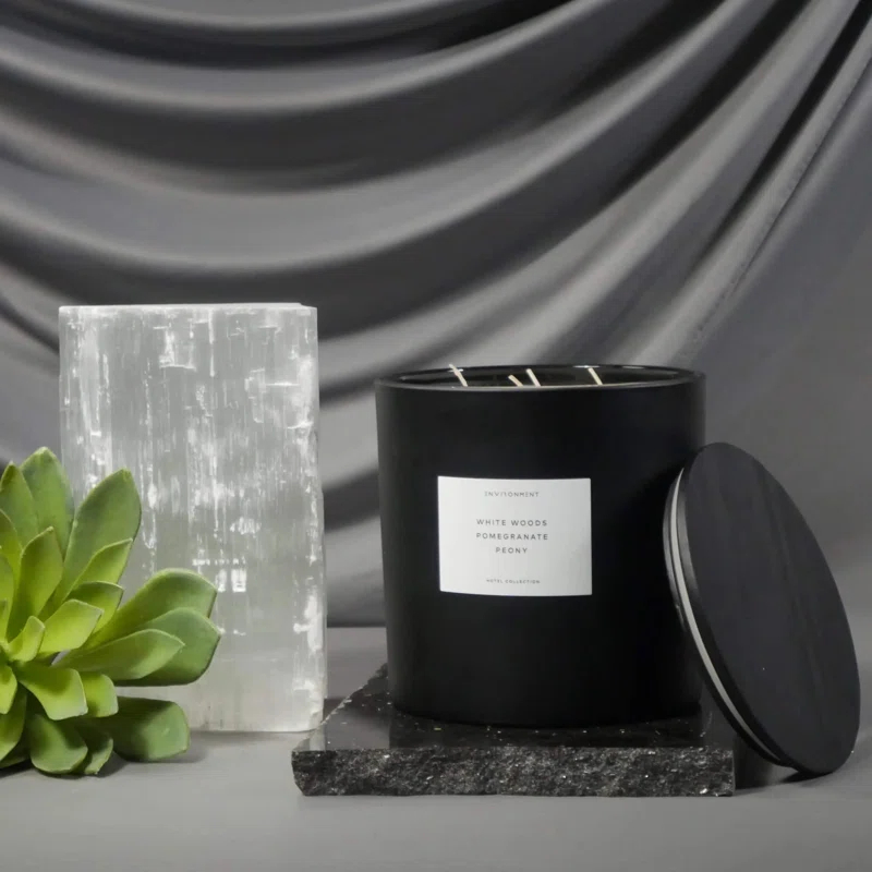 ENVIRONMENT 55oz Candle Inspired by The EDITION Hotel® - Blonde Woods | Rose | Black Fig