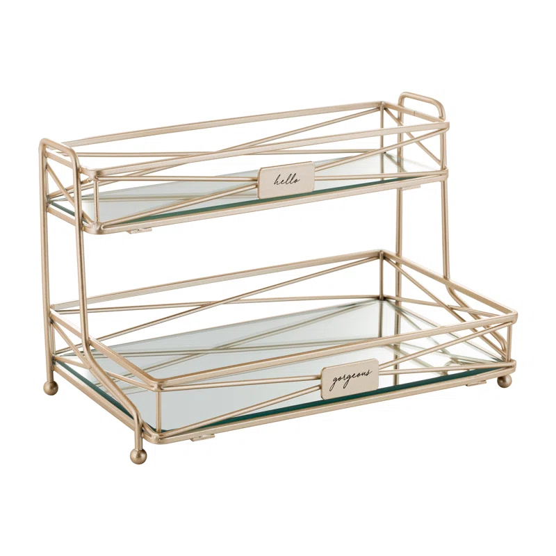 Mercer41 Mui 2 Compartment Makeup Organizer