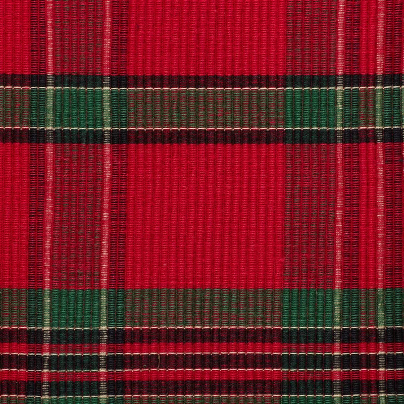 QUALITY FLOORING INC. Farmhouse Christmas Plaid Dining Table & Kitchen Décor, Holiday Placemat Set