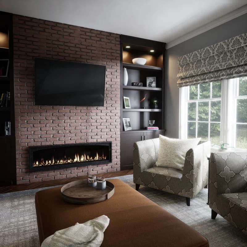 Ekena Millwork EverStone Aged Brick Faux Brick Panel