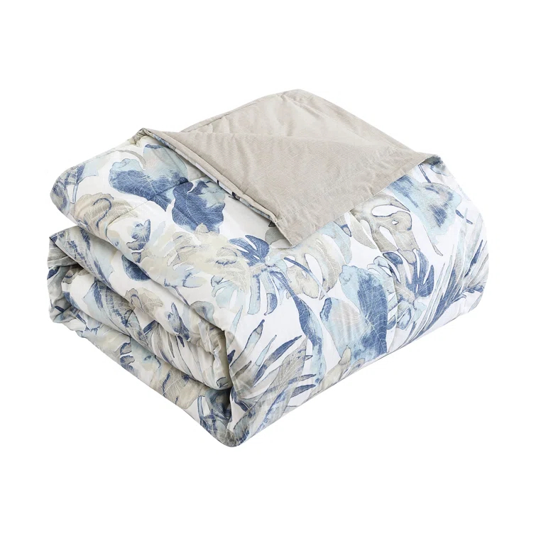 Tommy Bahama Home Tommy Bahama Raw Coast Blue Cotton Comforter Set & Reviews | Wayfair