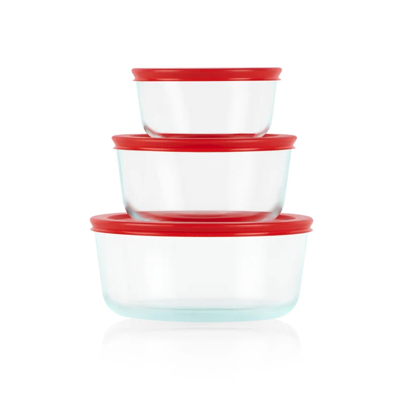 Pyrex Storage Plus Dish 3 Container Food Storage Set