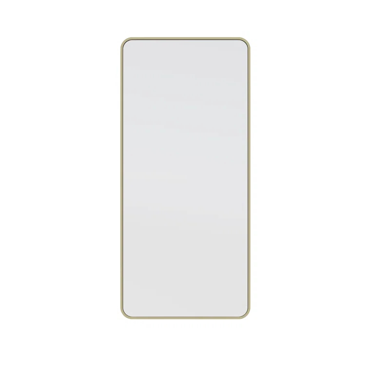 Trinity 22 in. x 48 in. Square Radius Mirror