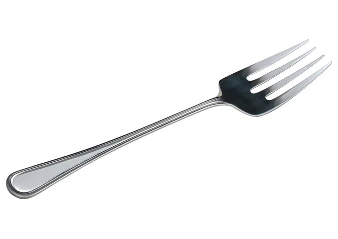 Winco Shangarila Stainless-Steel Banquet Fork, Extra Heavyweight, 14.5 (12 Pack)" (Set of 12)