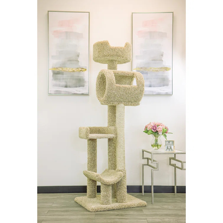 New Cat Condos 69'' H Cat Tree
