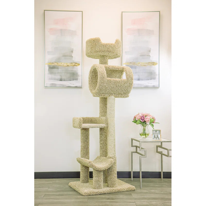 New Cat Condos 69'' H Cat Tree