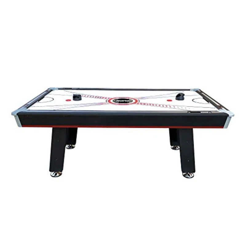 PUCK Hockey Tables PUCK Atlas 7-Foot Table Multi Game Tennis Air Hockey Table (Black)