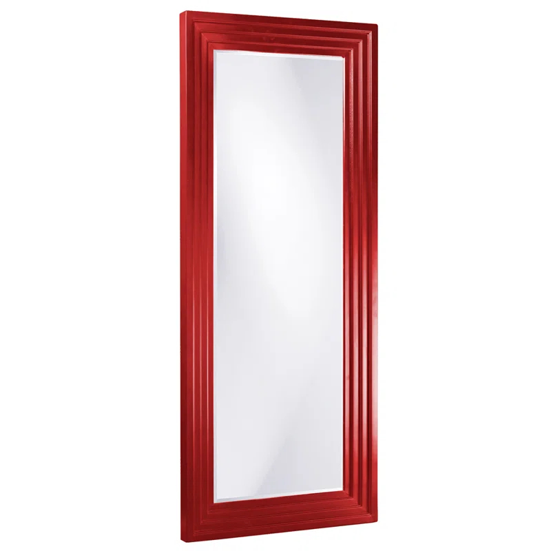 Trule Amy Wood Flat Wall Mirror