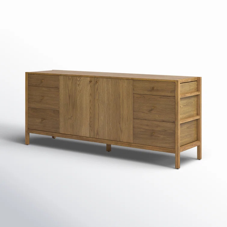 Haiden Tawny Oak 72'' Elegant Dining Room Sideboard
