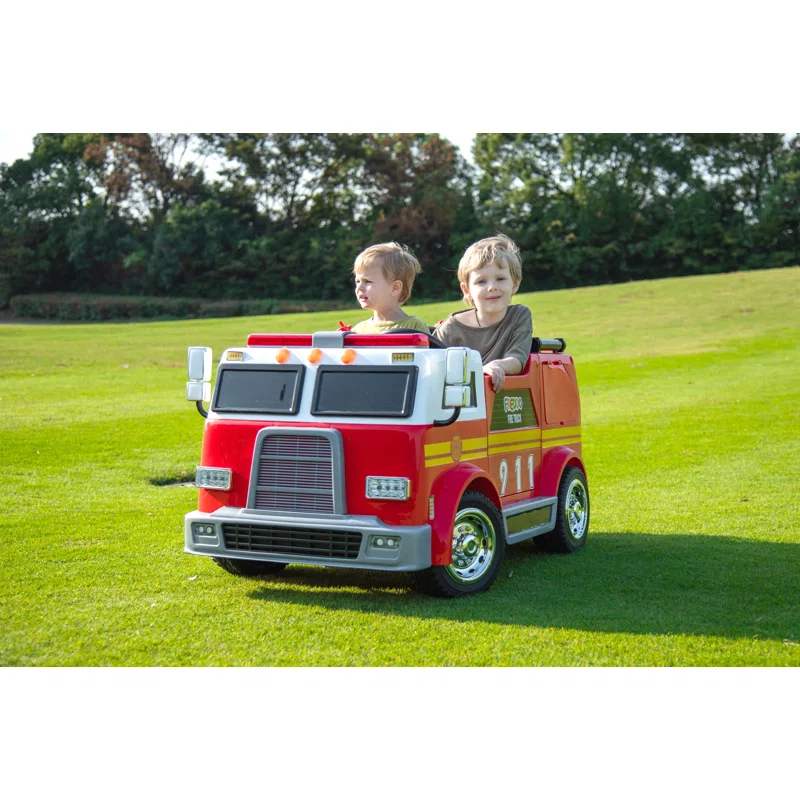 Freddo Freddo 24 Volt 2 Seater Police / Fire Department Battery Powered Ride On with Remote Control