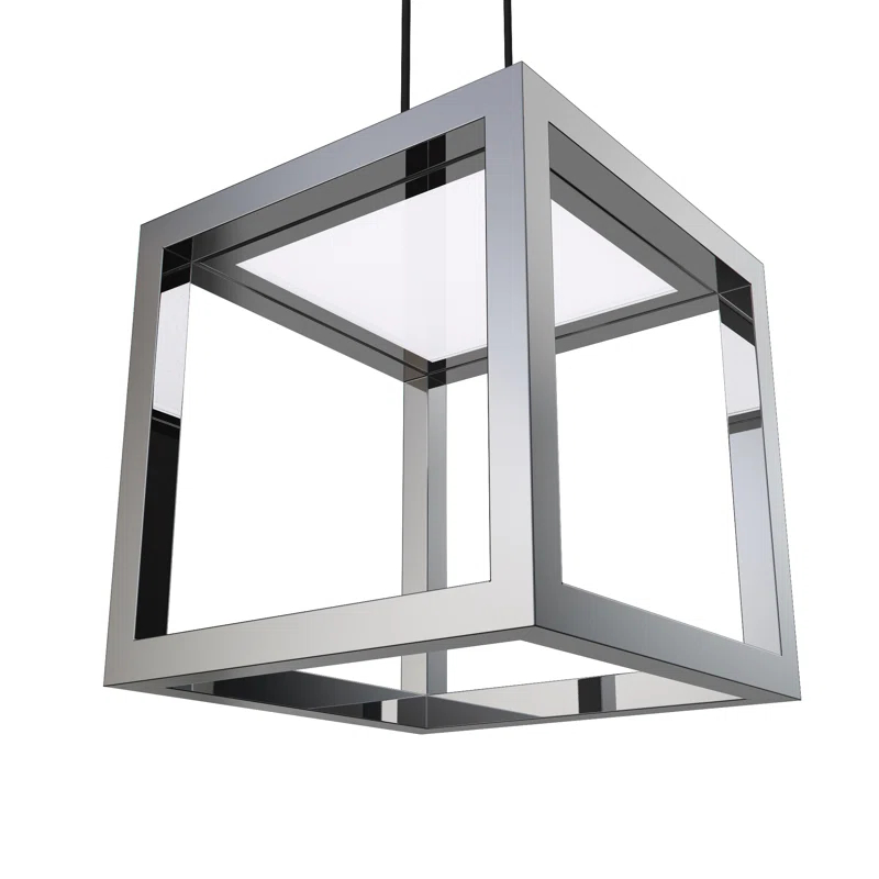 Blackjack Lighting Boxer Pendant - Polished Chrome
