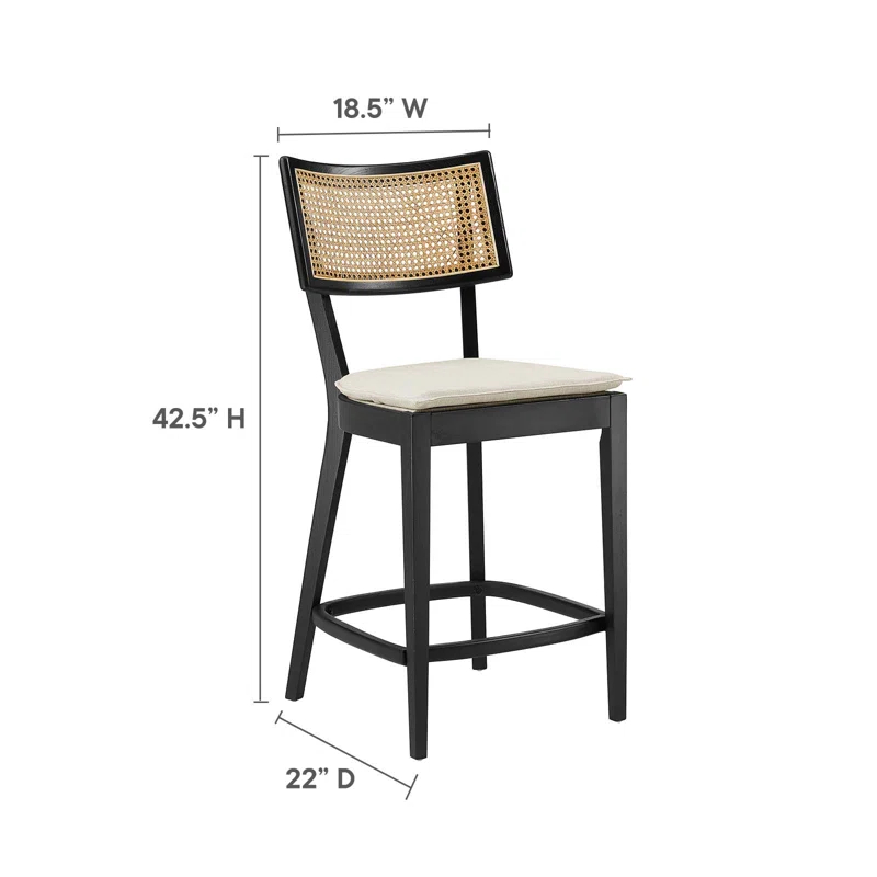 Modway Modway Caledonia 26.8 Counter Stool (Set of 2)