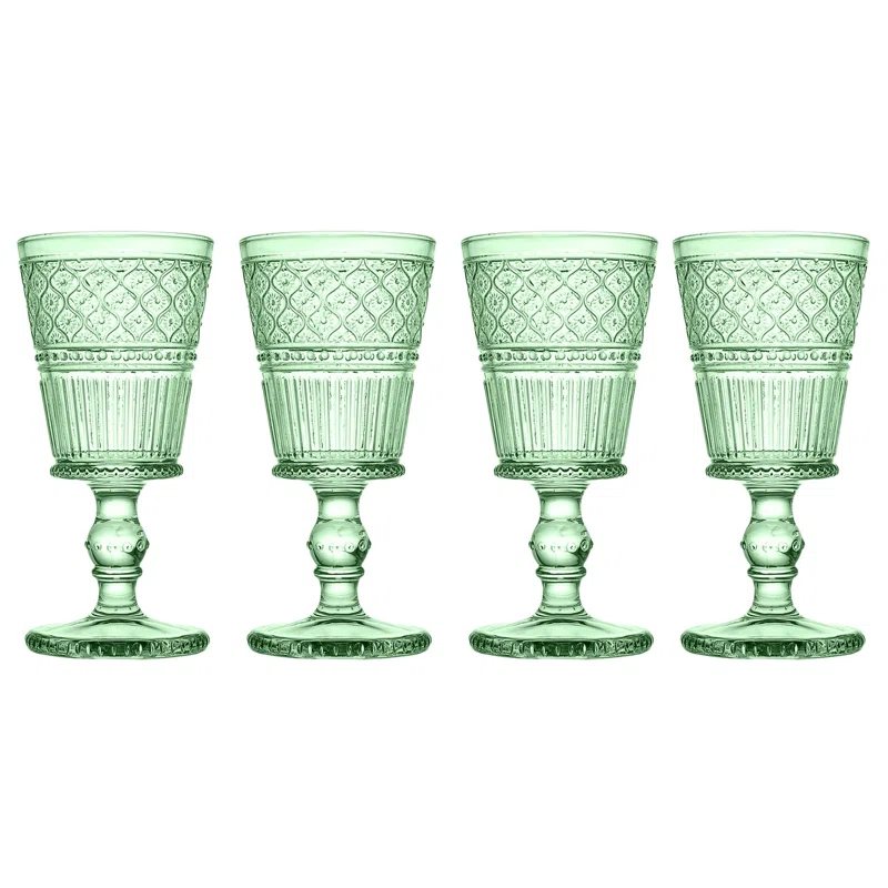 Godinger Silver Art Co Claro Goblet 9 oz (Set of 4)