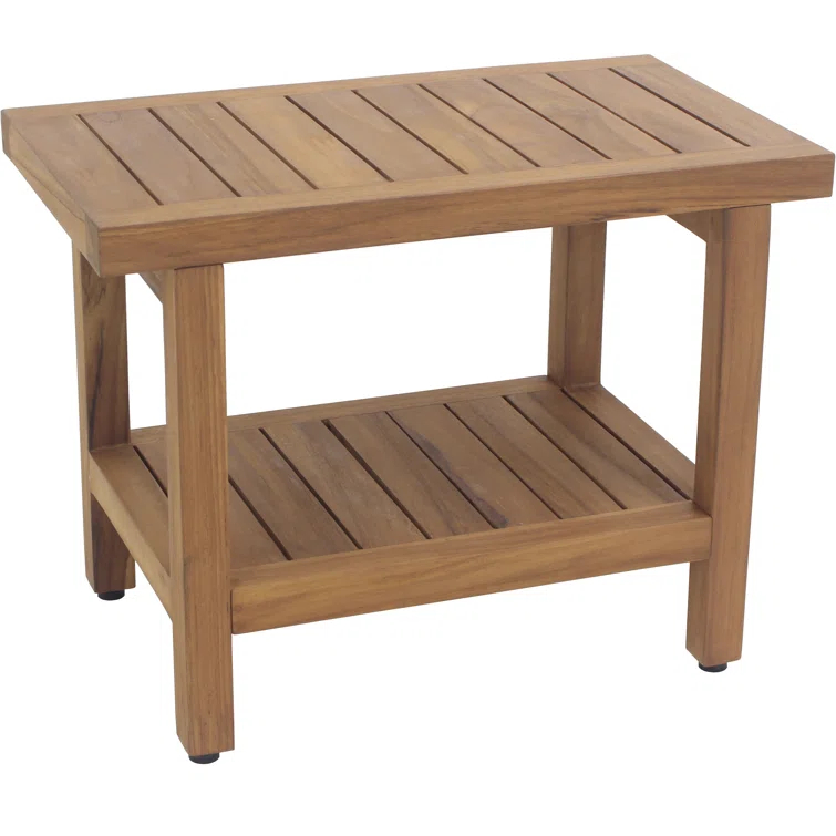 Aqua Teak Spa 24'' W Teak Shower Bench