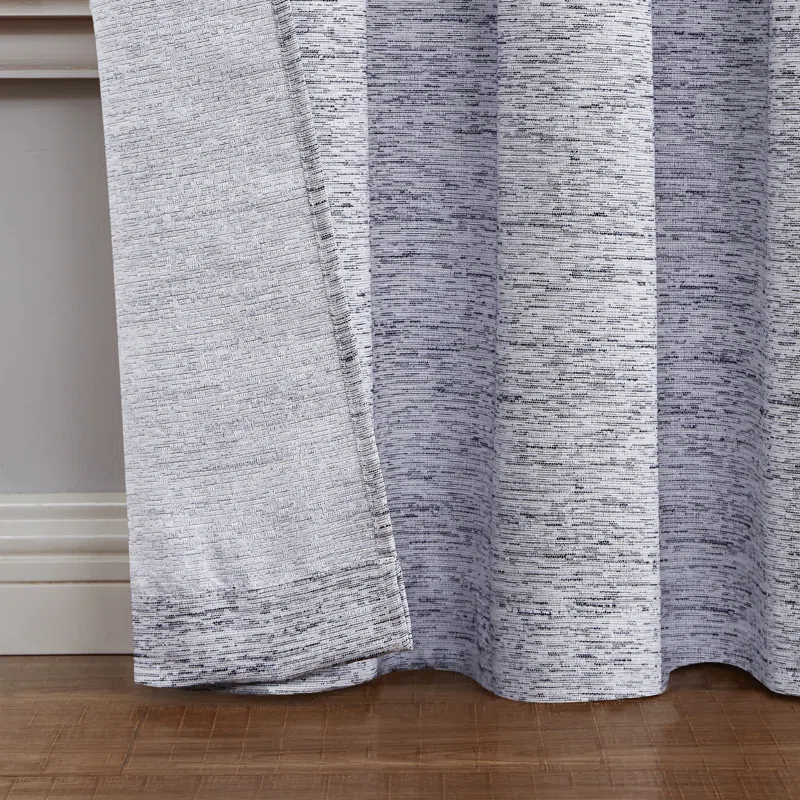 Nautica Nautica Light Filtering Rod Pocket Window Curtains Pair (Set of 2)