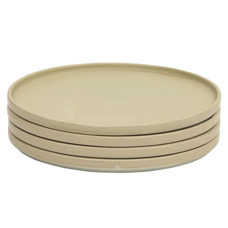 Gibson Elite Gibson Elite Tatum Premium Porcelain Matte Reactive Glaze 16 Piece (Service for 4) Plates and Bolws Stackable Dishes Ceramic Dinnerware