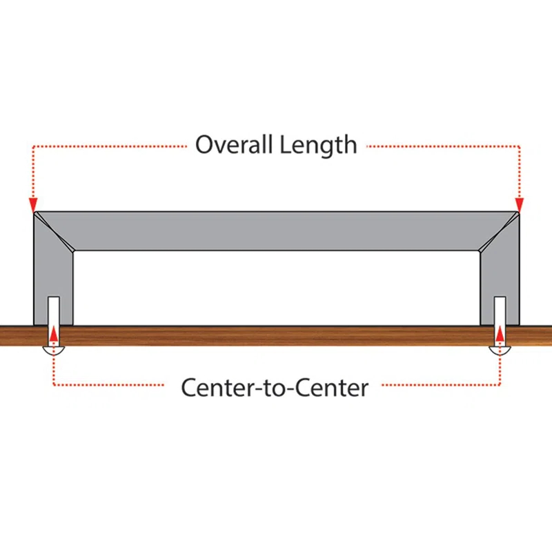 Top Knobs Dakota 2 9/16" Center Cup Pull