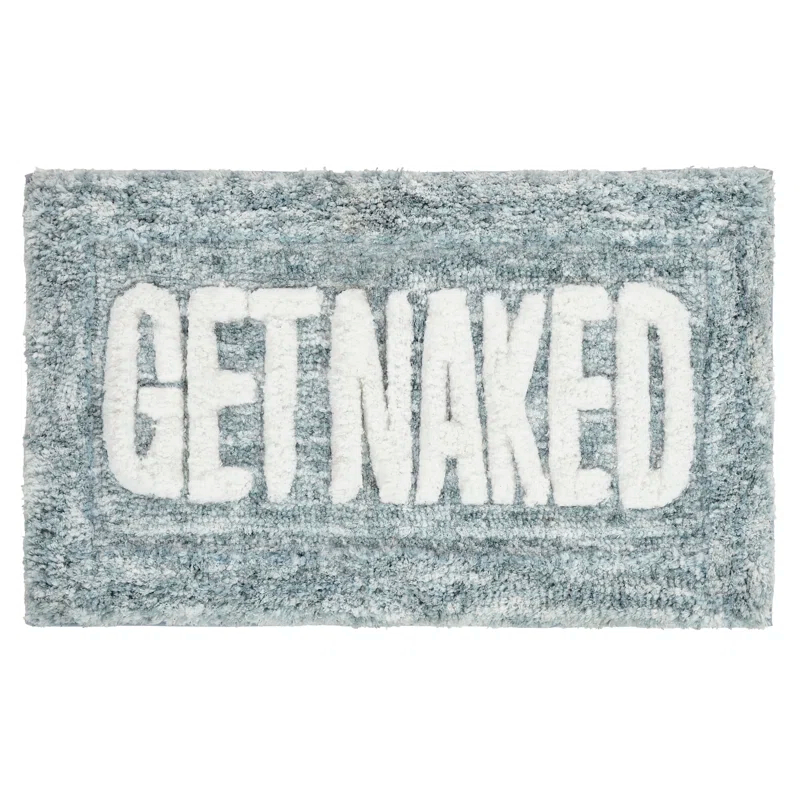 VCNY Get Naked Statement Bath Rug