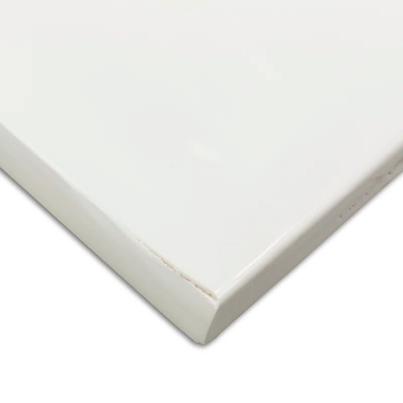 Bond Tile Pacific 12" x 4" Ceramic Bullnose Wall Tile Trim