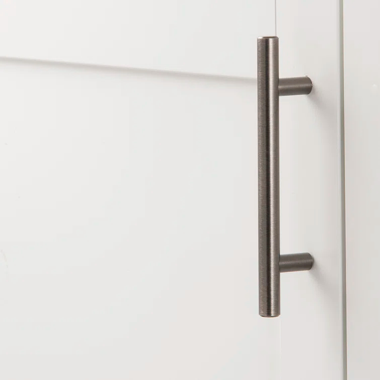 Hickory Hardware Bar Pulls Collection Pull -  3" Center to Center Cabinet Pull Brushed Black Nickel - Contemporary, Minimalist Hardware for Drawers & Cabinets