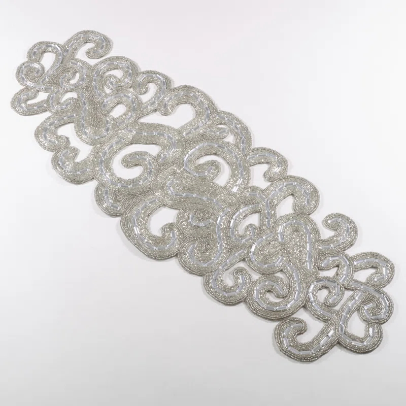 Mercer41 Pomerleau Solid Color Table Runner