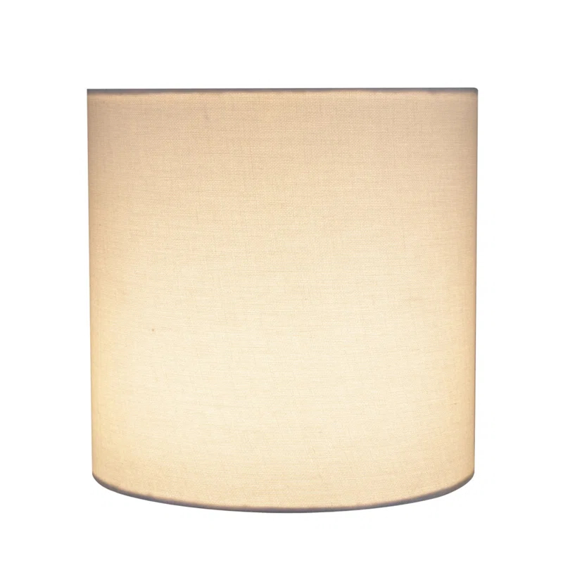 Highland Dunes 8'' H x 8'' W Linen Drum Lamp Shade
