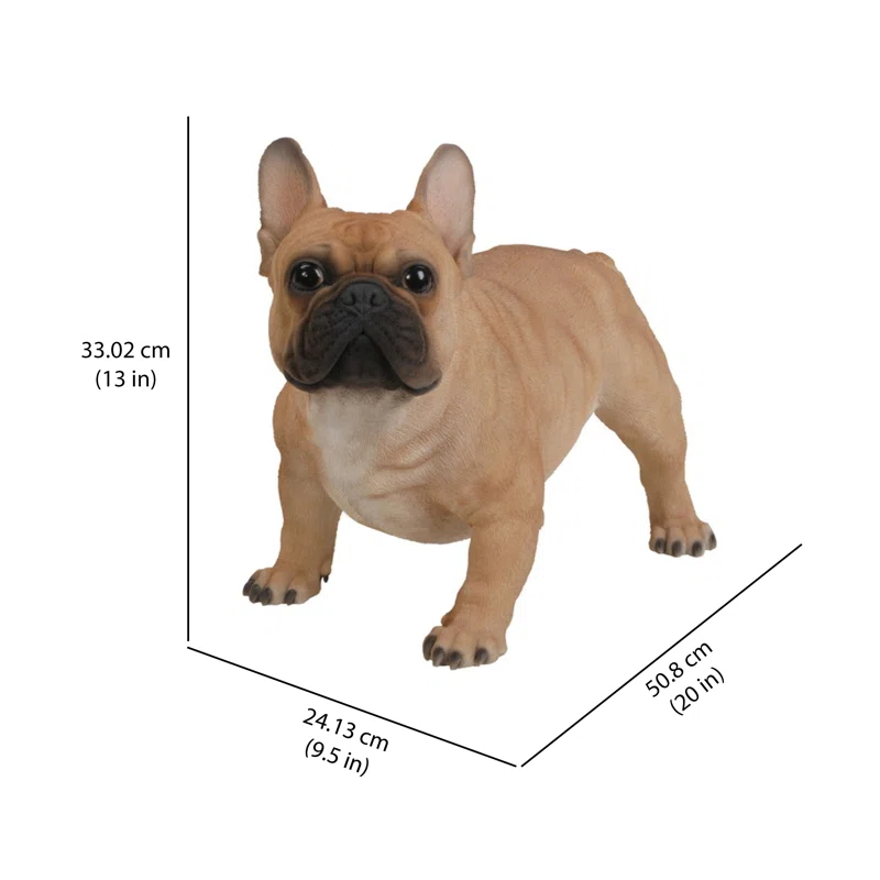 Hi-Line Gift Ltd. Dog French Bulldog Statue