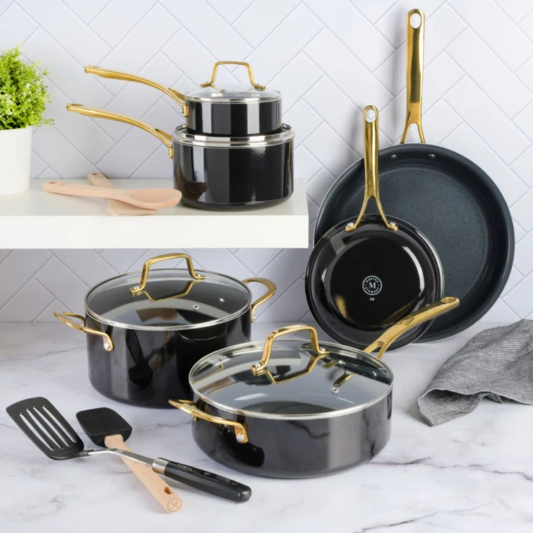 Martha Stewart Martha Stewart 14 Piece Non-stick Cookware Combo Set