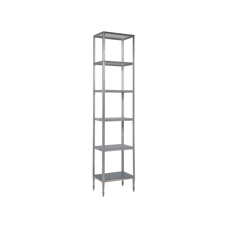 Signature Designs Sashay Silver Slim Etagere
