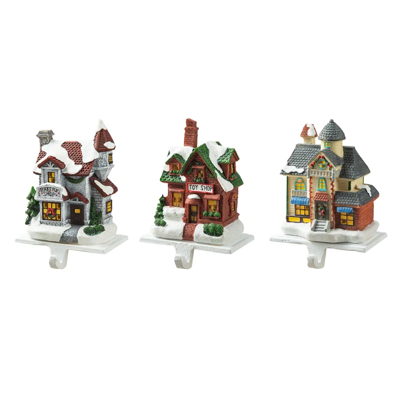 Glitzhome House Stocking Holder