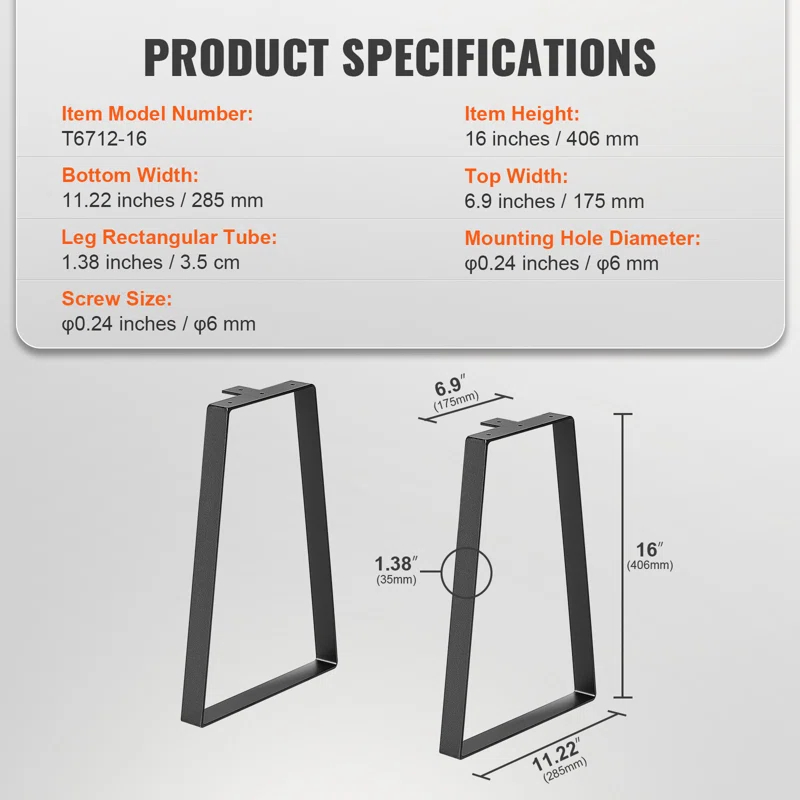 VEVOR Table Leg