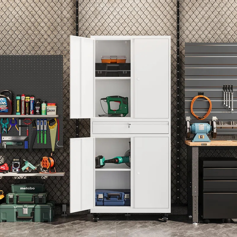 Latitude Run® 73" Lockable Storage Cabinet