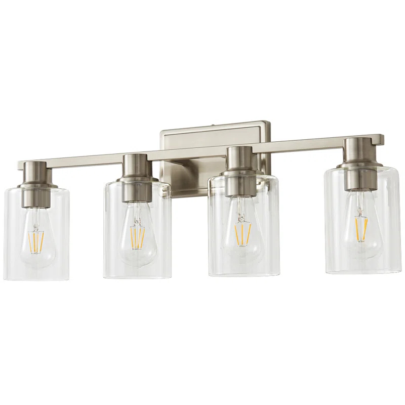 4 - Light Dimmable Vanity Light Mirror Headlights