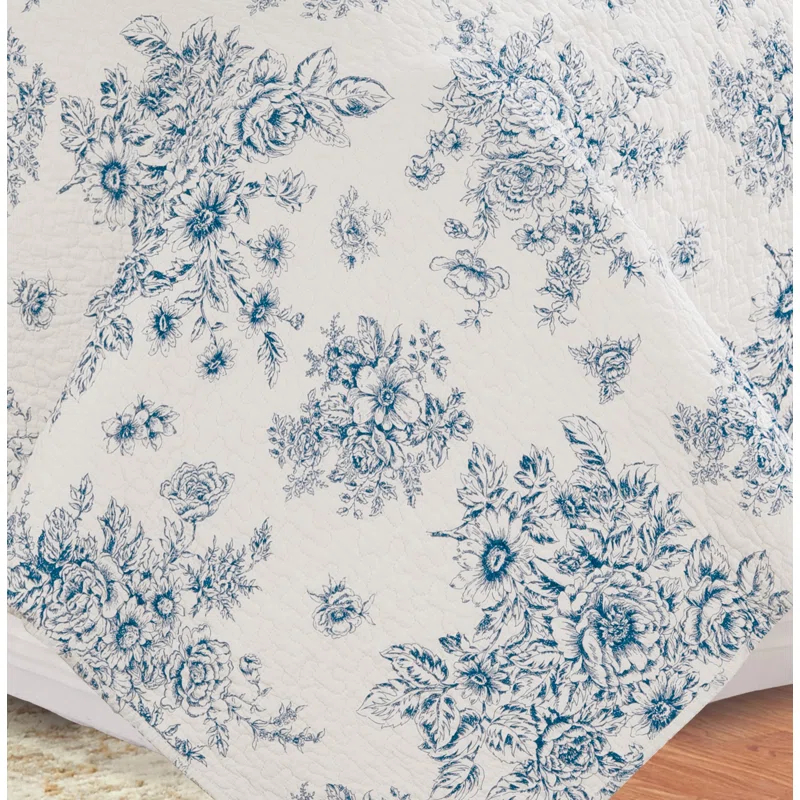 C&F Home Nelly Farmhouse / Country Cotton Reversible Quilt Set