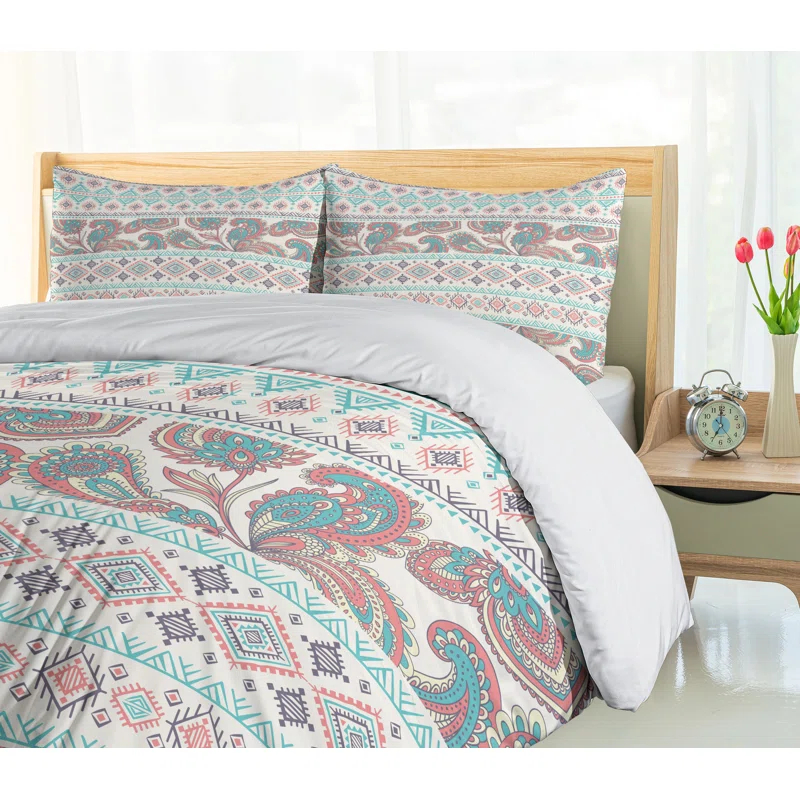 Ambesonne Tribal Traditional Duvet Cover Set