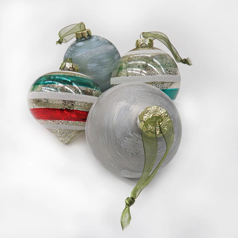 HGTV Home Collection 24 Piece Nostalgic Traditions Ornaments